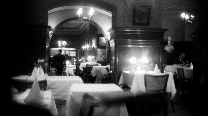 Historical image of cornwalls dining room